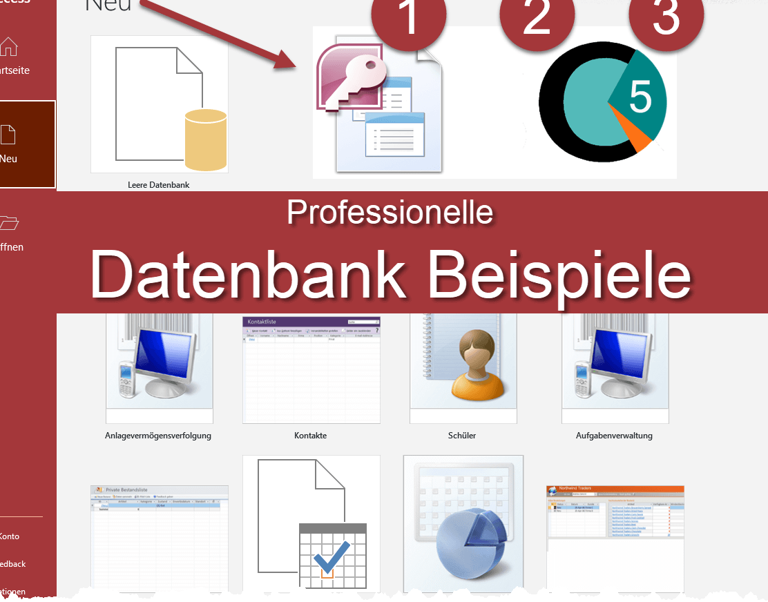Verwendung Access-Datenbanken